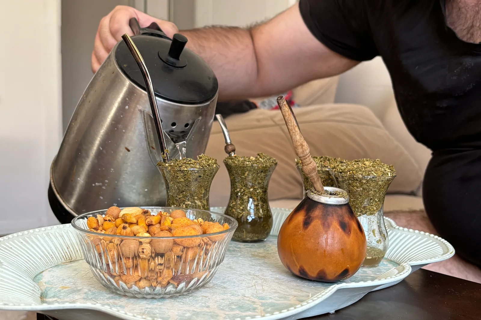 Morning maté tea