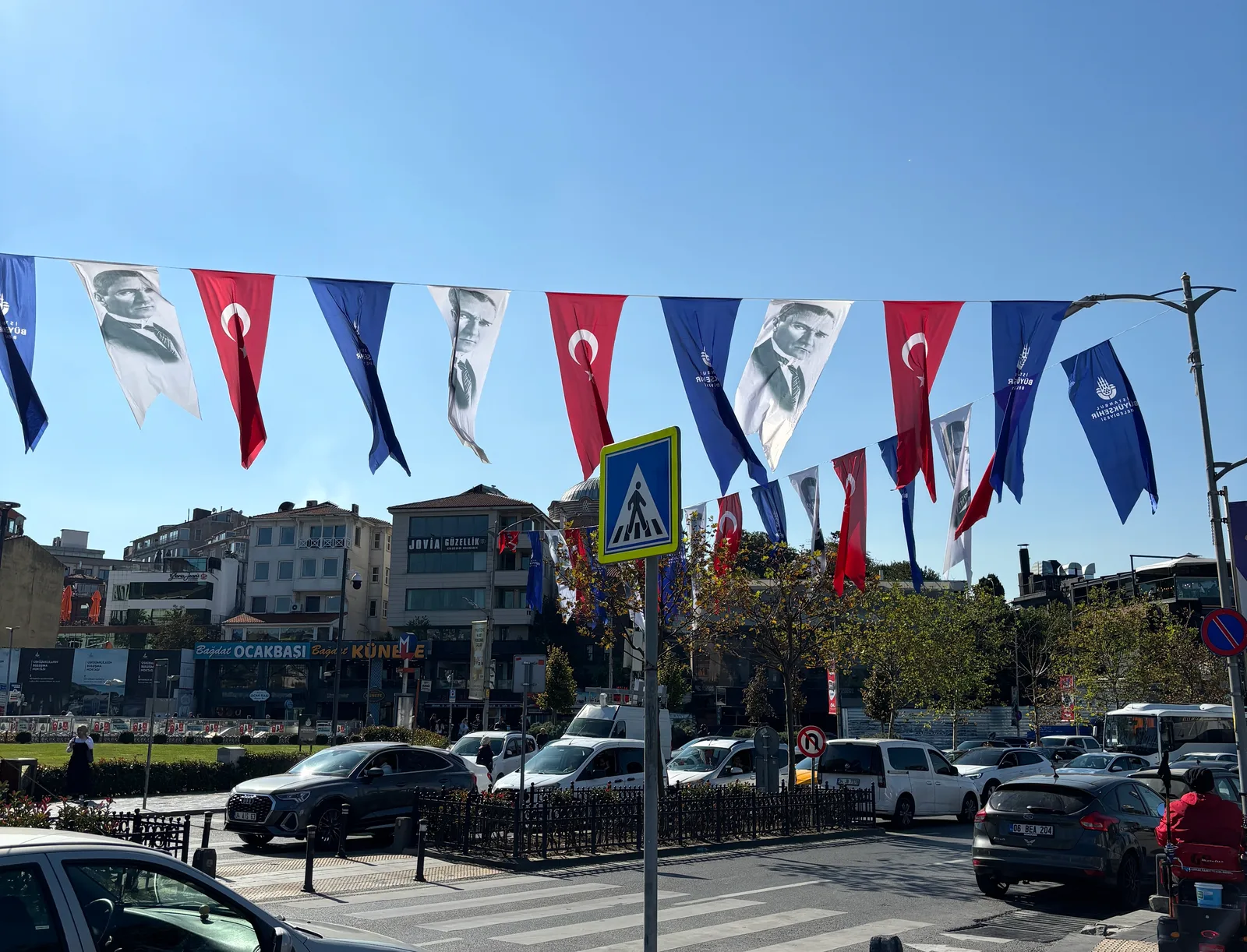 The streets before National Day