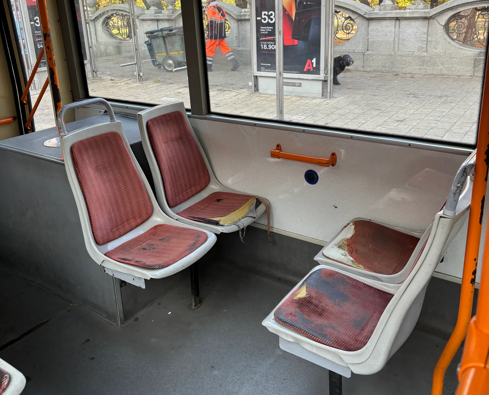 A Yugoslav-era bus